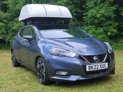 Used Nissan Micra Acenta 91 HP (66 kW) 2022 Grey Hatchback