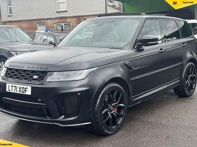 Second-hand Land Rover Range Rover Sport SVR 575 CP (422 kW) 2022 Negru SUV