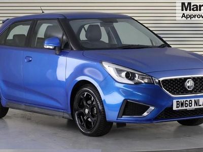 Blue Used 2019 MG MG3 Exclusive Hatchback | £7,995 (Fair price)