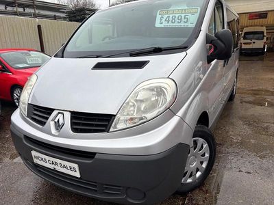 Silver Used 2012 Renault Trafic MPV | £4,895 (A bit pricey)