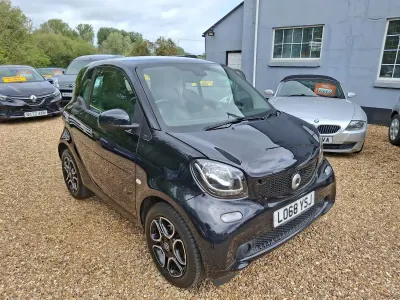 Used Smart ForTwo Coupé Premium 90 HP (66 kW) 2018 Black Coupe