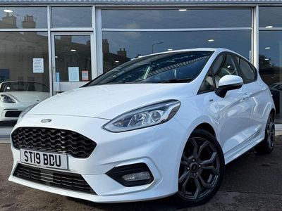 Used Ford Fiesta ST-Line 125 HP (91 kW) 2019 White Hatchback
