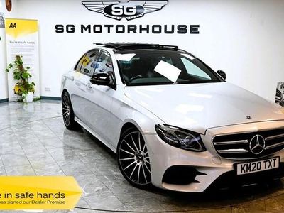 Silver Used 2020 Mercedes E220 AMG line Sedan | £21,895 (Fair price)