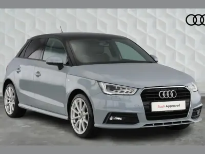 Used Audi A1 S-Line 123 HP (90 kW) 2018 Grey Hatchback