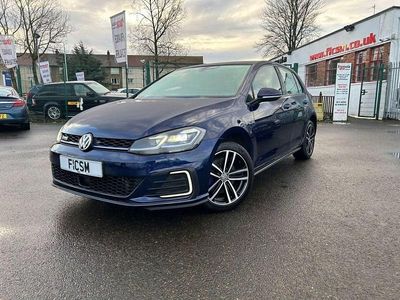 Used VW Golf VII GTE 204 HP (150 kW) 2018 Blue Hatchback