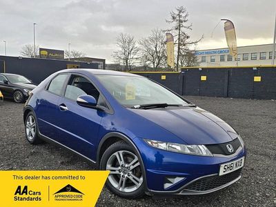 Blue Used 2011 Honda Civic SE Hatchback | £3,495 (Fair price)