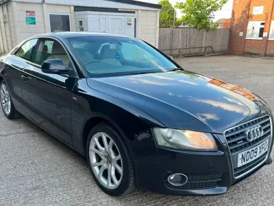 Used Audi A5 Sport 170 HP (125 kW) 2009 Black Coupe
