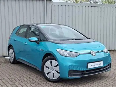 Used VW ID.3 Pro Performance 150 kW (204 HP) 2021 Blue Hatchback