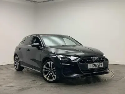 Used Audi A3 S-Line 147 HP (108 kW) 2025 Black Hatchback