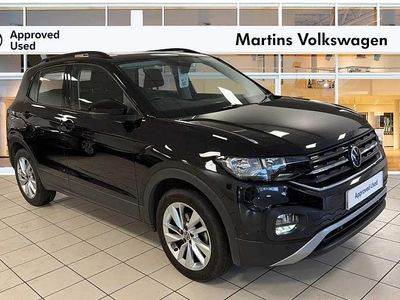 Used VW T-Cross SE 110 HP (80 kW) 2021 Black SUV