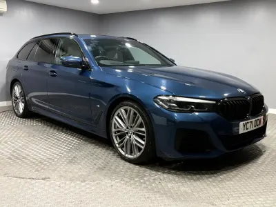 Used BMW 520 M Sport 2021 Blue Estate