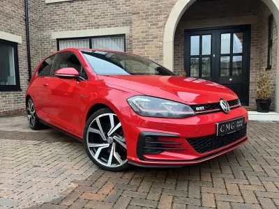 Used VW Golf VII GTI 2018 Red Hatchback