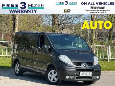 Używany Renault Trafic 115 KM (84 kW) 2014 Czarny Minivan