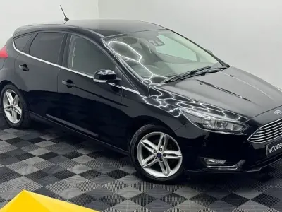 Used Ford Focus Titanium 125 HP (91 kW) 2017 Black Hatchback