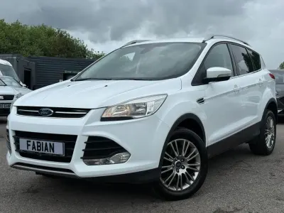 Used Ford Kuga Titanium 140 HP (102 kW) 2014 White SUV