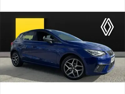Used Seat Ibiza XCELLENCE Lux 94 HP (69 kW) 2019 Blue Hatchback