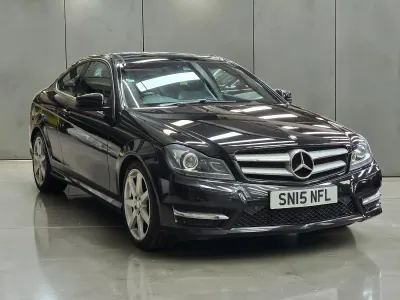 Used Mercedes C250 Sport Edition 2015 Black Coupe