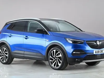 Used Vauxhall Grandland X Elite 131 HP (96 kW) 2018 Blue SUV