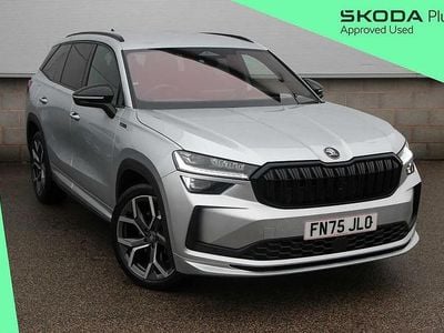 Used Skoda Kodiaq SportLine 200 HP (147 kW) 2025 Brilliant silver metallic SUV