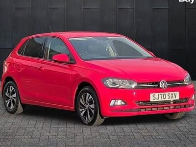 Used VW Polo Match 95 HP (69 kW) 2020 Red Hatchback