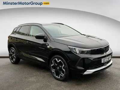 Used Vauxhall Grandland X Ultimate 130 HP (95 kW) 2022 Black SUV