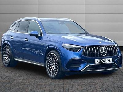 Used Mercedes GLC43 AMG Premium Plus 421 HP (309 kW) 2024 Spectral blue Estate