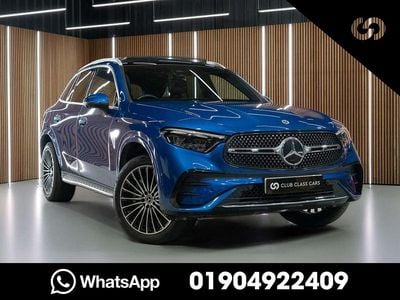 Blue Used 2023 Mercedes GLC300e AMG line Estate | £42,995