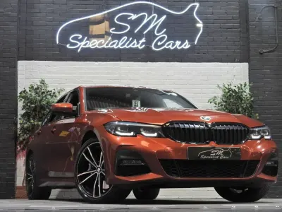 Used BMW 330e M Sport 2021 Orange Sedan