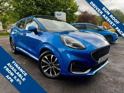 Gebraucht Ford Puma ST-Line 125 PS (91 kW) 2023 Blau SUV