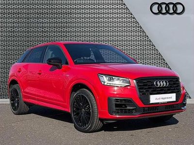 Used Audi Q2 Black Edition 147 HP (108 kW) 2021 Red SUV