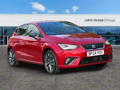 Używany Seat Ibiza XCELLENCE 2024 Czerwony Hatchback