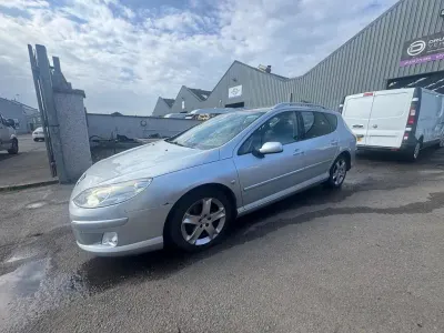 Used Peugeot 407 Sport 140 HP (102 kW) 2009 Silver Estate