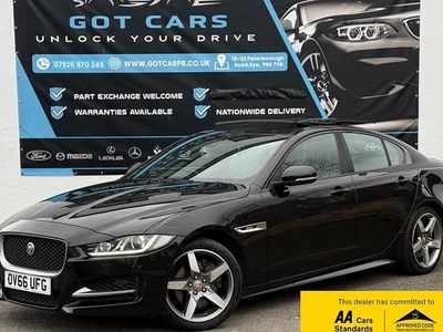 Used Jaguar XE R-Sport 180 HP (132 kW) 2016 Black Sedan