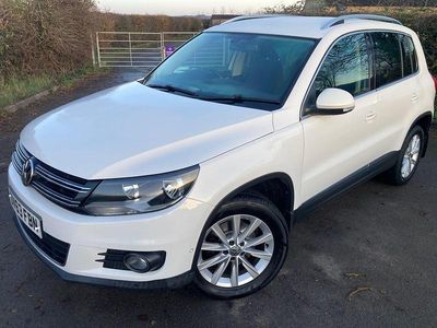 White Used 2013 VW Tiguan SE SUV | £5,450 (Fair price)
