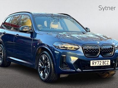 Blue Used 2022 BMW iX3 M Sport SUV | £34,000 (A bit pricey)