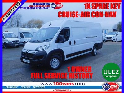 White Used 2021 Citroën Relay Van | £11,990 (Fair price)