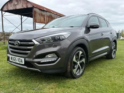 Used Hyundai Tucson Premium SE 185 HP (136 kW) 2015 Grey SUV