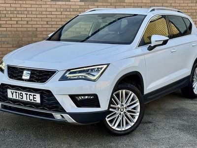 Used Seat Ateca XCELLENCE 150 HP (110 kW) 2019 White SUV