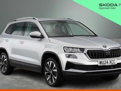 Used Skoda Karoq SE L 110 HP (80 kW) 2024 Brilliant silver metallic SUV