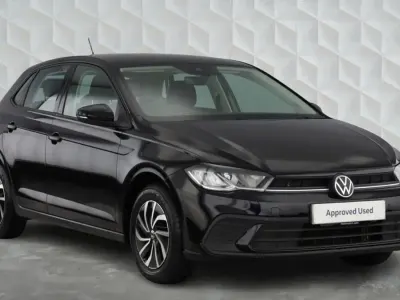 Used VW Polo Life 95 HP (69 kW) 2022 Black Hatchback