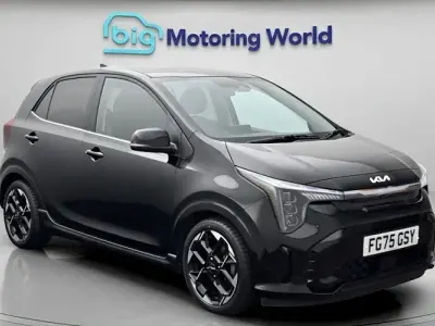 Used Kia Picanto GT-Line S 69 HP (50 kW) 2025 Black Hatchback