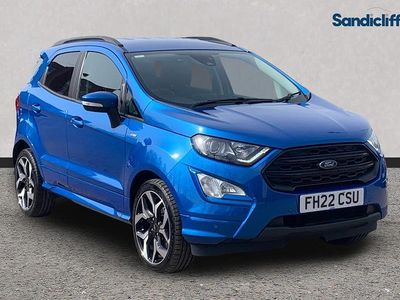Used Ford Ecosport ST-Line 140 HP (102 kW) 2022 Blue SUV