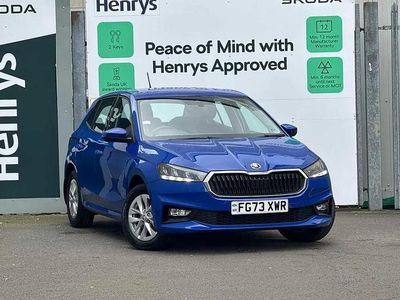 Used Skoda Fabia Comfort 108 HP (79 kW) 2023 Blue Hatchback