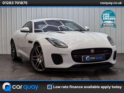 White Used 2018 Jaguar F-Type R-Dynamic Coupe | £27,995 (Fair price)