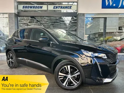 Used Peugeot 3008 GT 130 HP (95 kW) 2021 Black SUV