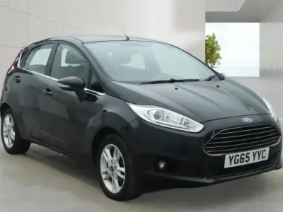 Used Ford Fiesta Zetec 82 HP (60 kW) 2015 Black Hatchback