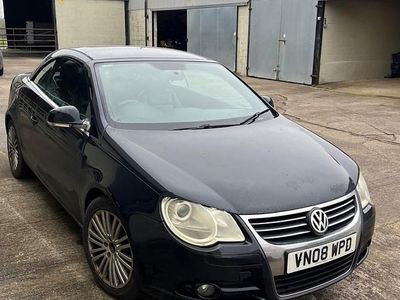 Used VW Eos Sportline 140 HP (102 kW) 2008 Black Cabriolet