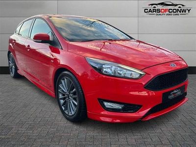 Used Ford Focus ST-Line 140 HP (102 kW) 2018 Red Hatchback