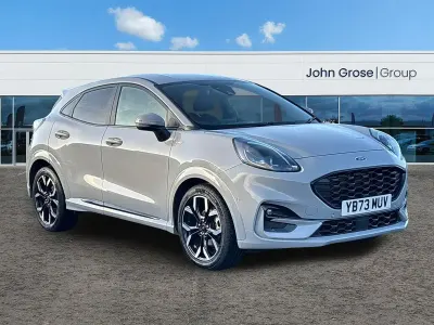 Begagnad Ford Puma ST-Line X 2023 Grå Halvkombi