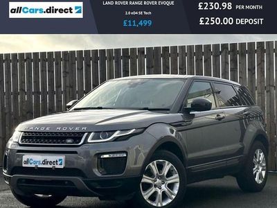 Used Land Rover Range Rover evoque SE 2017 Grey Estate